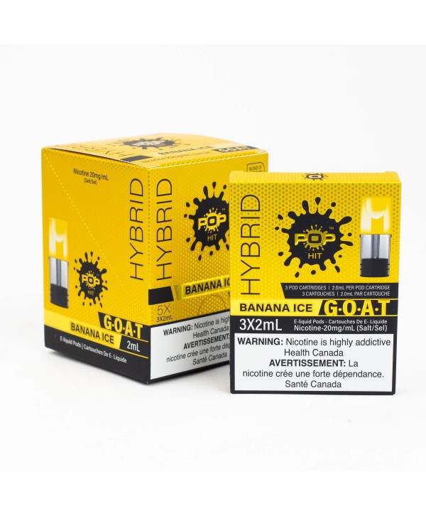 Pop Hit Vapor HYBRID G.O.A.T STLTH GOAT Compatible Pods