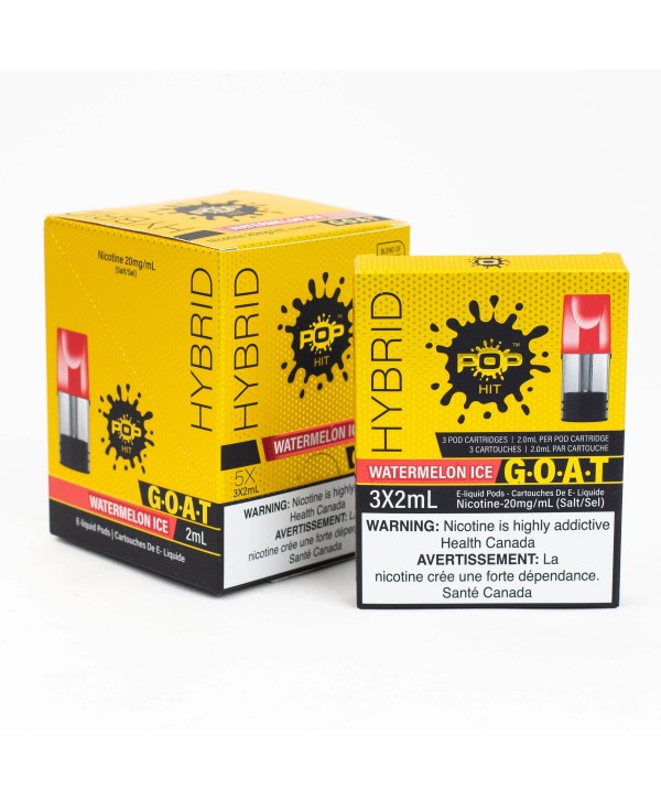 Pop Hit Vapor HYBRID G.O.A.T STLTH GOAT Compatible Pods