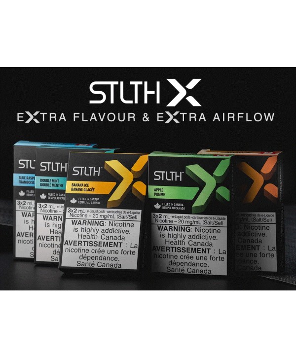 STLTH X Replacement Pod Pack 20mg and Bold