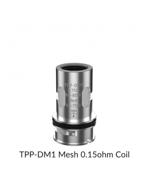 Voopoo TPP Replacement Coil for Drag 3 Pod Kit, Drag X Plus Pod Kit 3pcs