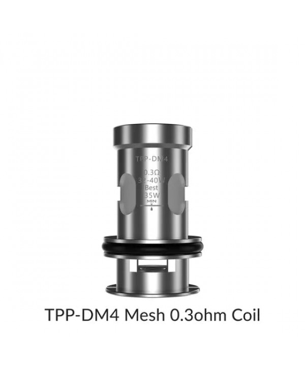 Voopoo TPP Replacement Coil for Drag 3 Pod Kit, Drag X Plus Pod Kit 3pcs