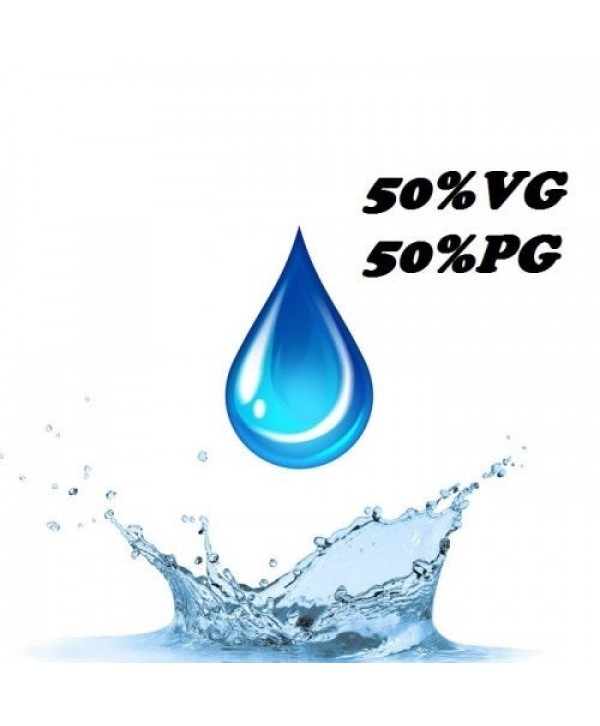 50%-50% PG-VG Propylene Glycol-Vegetable Glycerine USP 30ml, 100ml or 1L