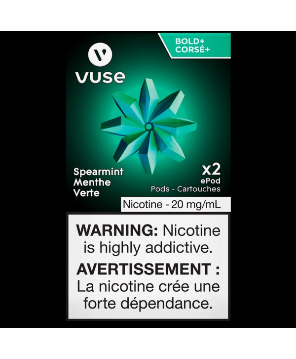 Vuse - Vype Spearmint Bold+ ePod Replacement Pods